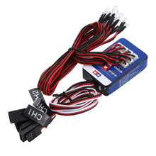 12 LED Lighting Kit Steering Brake Simulation Flash Light for 1/10 RC Car For Yokomo For Tamiya Exquisitely Designed