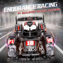 Yeshin Technic Car Model The MOC Legoing R18 Speed Race Motor Car Set Assembly Car Model Kids Christmas Gift Building Blocks Kit
