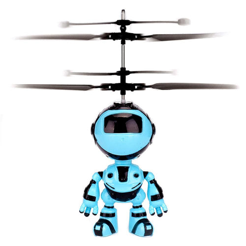 Electronic Aircraft Suspension Hand Sensing Obstacle Flying Robot Kids Toy Gift New