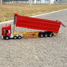 1: 50 Alloy Heavy Truck Alloy Tilting Freight Truck Alloy Car Model Alloy ≥ 14 Years Old 14-Year-Old