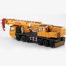1:55 Mega Lifter Alloy Diecast Model with 4 Front Wheel Steering Linkage 360 Degree Rotate Work Platform Crane Children Gifts