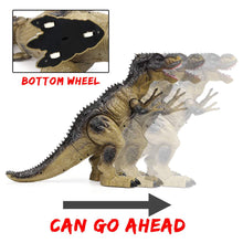 RC Dinosaur Remote Control Sounds Dinobot Electric Walking Animals Toy Music LED Light Spray Toys for Kids Children