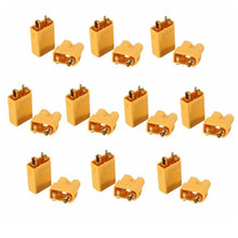 10pcs/5Pairs Amass XT60 XT30 XT60H XT30U Plug Connector Male Female RC Quadcopter FPV Racing Drone batería Lipo