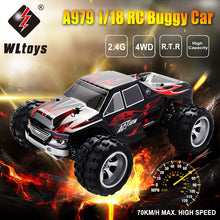 RC Car WLtoys A979 1/18 4WD Racing Car Remote Control Off Road Race Car 2.4GHz Remote Radio-controlled High Speed Truck Buggy