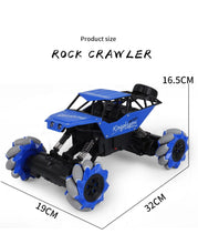 2.4G Gesture Sensing Stunt Remote Control RC Car Children's Light Music Twisting Car Deformation Climbing Off-road Vehicle Model