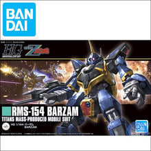 Original Gundam Model HG 1/144 RMS-154 Barzam GUNDAM BUILD DIVERS Unchained Mobile Suit Kids Toys