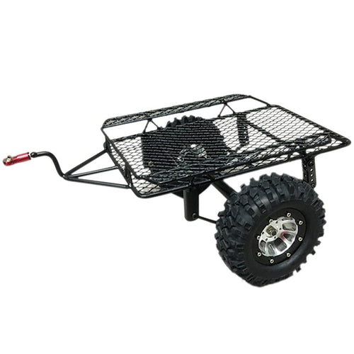 Metal Trailer Bucket Rc Car Trailer Diy For Trx4 Trx-4 1/10 D90 Scx10 Cc01 Diy