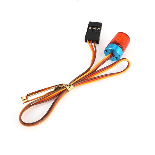 AX-511 Multi-function Circular Ultra Bright LED Light Strobing-blasting Flashing Fast-slow Rotating Mode RC Police Firefighting