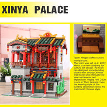 DHL Moc Chinese Street Building Toys The XINYA Palace Set Building Blocks Bricks Assembly Kits Model Toys Kids Christmas Gifts