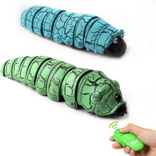 Tricky Spoof Reptiles Infrared Remote Control Ghost Bug Electric Caterpillar Toys RC Animals toy for kids