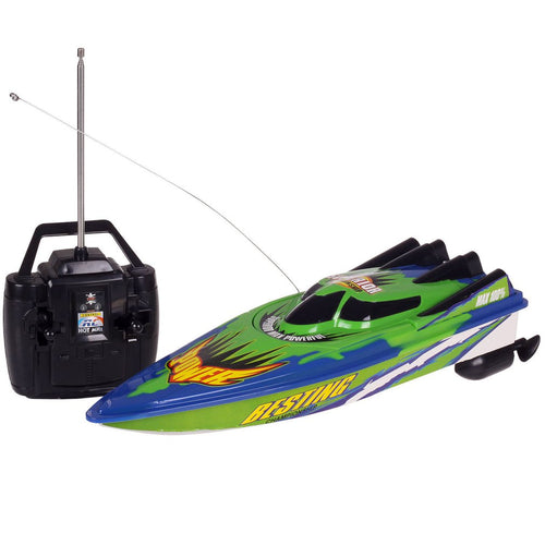 RC Racing Boat New Radio Remote Control Dual Motor Speed Boat High-speed Strong Power System Fluid Type Design Outdoor RC Boat