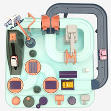 Education Railcar Toy Eco-Friendly Baby Adventure Toy Car Macaron Color Table Games Boy and Girl Puzzle Toys