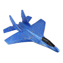 Diy Kids Toys Hand Throwing Model Airplane Foam Aircraft Stunt Luminous Education Epp Glider Fighter Planes Toys For Children