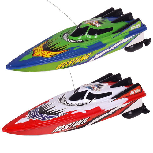 2019 New Hot RC Racing Boat Radio Remote Control Dual Motor Boat High-speed Strong Power System Fluid Type for Kids Outdoor Toy