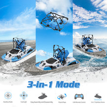 Flying Air Boat Toys for Kids RC Boat Radio-Controlled Machine on the Control Panel Birthday Christmas Gift Remote Control Boat