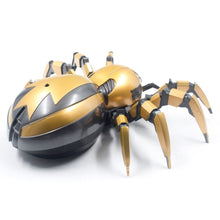 High Simulation Gold Infrared Remote Control Mechanical Spider With LED Remote Control Mechanical Spider With LED