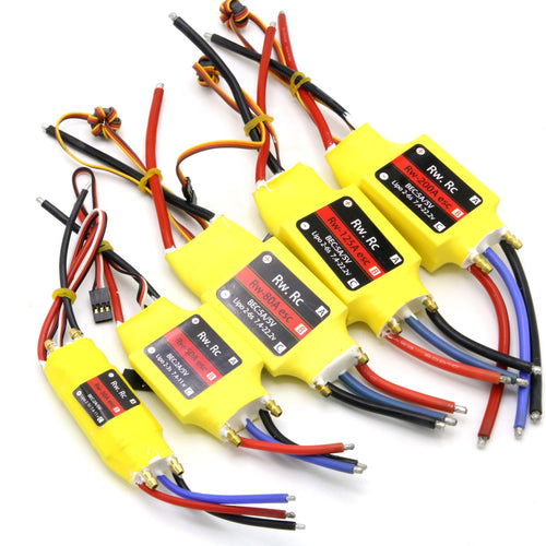 1pcs 2-6S 30A/50A/80A/100A/200A ESC 5V/3A 5V/5A UBEC Brushless Speed Controller ESC For RC Boat UBEC 200A/S