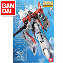 Japaness Bandai Original MG 1/100 Gundam MSZ-006A1 ZETA Plus Unchained Mobile Suit Kids Toys
