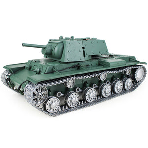 1:16 Soviet KV - 1 'S Heavy Tank 2.4G Remote Control Model Military Tank With Sound Smoke Shooting Effect 3 Edition