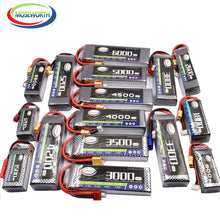 3S Batteries 11.1V 2200 2800 3300 3800 4200 5200 6000mAh 30C40C60C RC Toys LiPo Battery 3S For RC Helicopter Aircraft Quadcopter