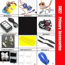 Fixed Wing Model Su27 RC Airplane With Microzone MC6C Transmitter with Receiver and Structure Parts For DIY RC Aircraft