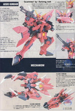 Original Gundam HG 1/144 Model GAT-X303 AEGIS GUNDAM Mobile Suit SEED DESTINY Kids Toys