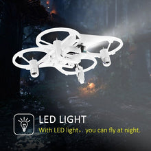 Mini RC Quadcopter Infrared Controlled Drone 2.4GHz Aircraft with LED Light Birthday Gift for Children Toys Mini Drones