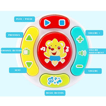 Baby Simulation TV Remote Control Mobile Phone Toy Kids Educational Music Learning Toy FJ88
