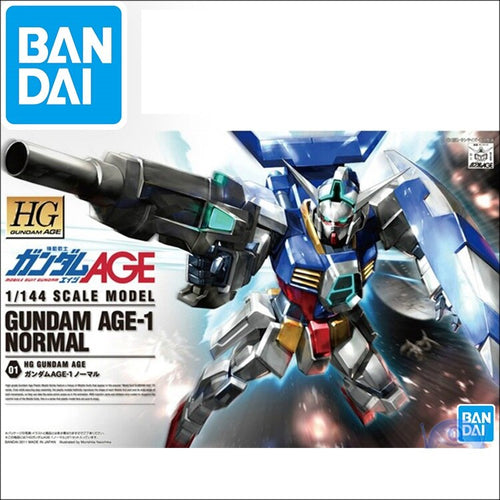 Original Japaness Gundam Model HG 1/144 GUNDAM AGE-1 NORMAL Mobile Suit Kids Toys
