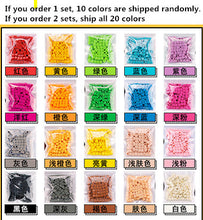 1200beads Water Droplets Bead Toy accessory kit Particles Magic Pixel Blocks DIY Handmade Assembled Spell Plug Gift for Children