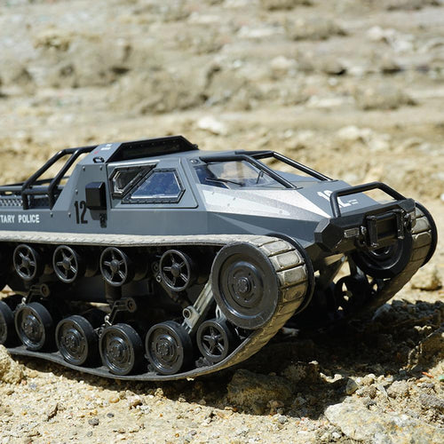 1:12 2.4G Remote Control For Mini RC Tank Former Tank Model Kit Simulation Tank Children's Toy Model Gifts Military Truck Toys
