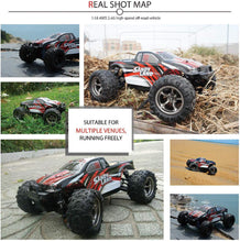 LeadingStar 9300 Remote Control Car Terrain Electric Off Road Truck 1:18 Scale 2.4Ghz Radio 4WD Fast 30+ MPH RC Vehicle