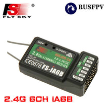 FLYSKY iA6B 2.4G 6CH PPM Output With iBus Port Receiver For FLYSKY FS-i6 FS-i10 i6X i6S Airplane FPV Racing Drone Transmitter