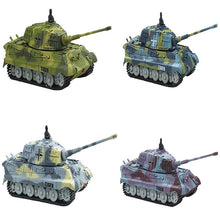 New Mini RC Tank Radio Remote Control 2203 1:72 Scale 4CH Simulation Tanks Car Model Toys for Children Christmas Birthday Gift