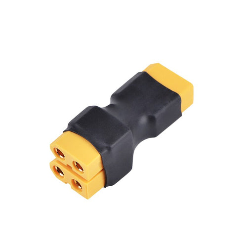 one FeMale XT60 Plug to two Male XT60 Plug Connector for RC Model Drone Adapter Wirings Spare Parts