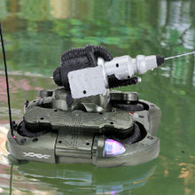 RC Tank Toy Amphibious Remote Control Tank Children's Electronic Remote Control Car Charging Water Spray Water RC Car Child Toy