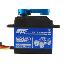 Waterproof Metal Gear SPT 5425lv 25kg 35kg Large Torque Digital Coreless Servo for RC Car TRAXXAS Crawler TRX4 baja boat Robot
