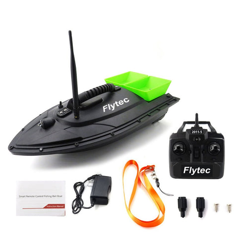 Flytec 2011-5 Fishing Tool Smart RC Bait Boat Toy Dual Motor Fish Finder Fish Boat Remote Control Fishing Boat Ship Boat