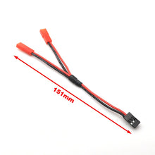 MJRC Three In One Cable Esc Power Supply External Wiring Jst For 1/10 Rc Crawler Car Defender Traxxas Trx4 Tactical Unit Bronco