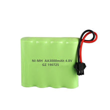 3000mah 4.8v Rechargeable Battery For Rc toys Cars Tanks Robots Gun NiMH Battery AA 4.8v 2400mah Batteries Pack For Rc Boat 1PCS