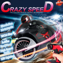 2.4GHz Mini Fashion RC Motorcycle With Cool Light High Speed RC Motorbike Model Remote Control Drift Motor Toys For Kids