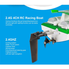 New Feilun FT009 2.4G 4CH Water Cooling RC Racing Boat 30km/h Super Speed Electric RC Boat Toy Remote Control Boats