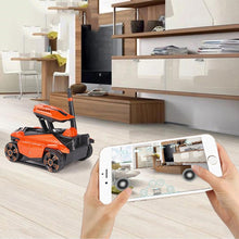 RC Tank with HD Camera ATTOP YD-211 Wifi FPV 0.3MP Camera App Remote Control Tank RC Toy Phone Controlled Robot Model Toy Gifts