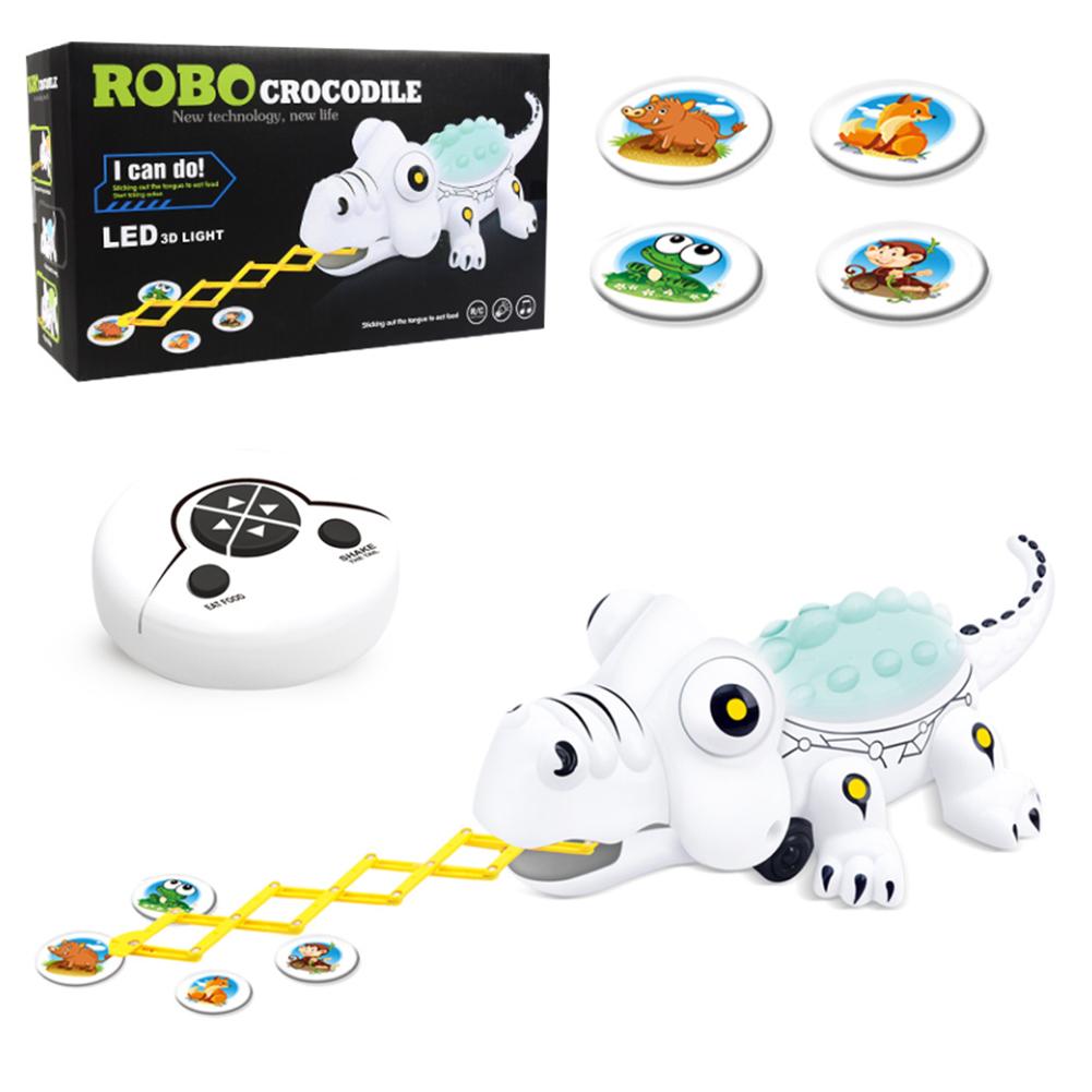 RC Dinosaur Toy 2.4G Wireless Remote Control Predator Electric Toy With Light Sound Electronic Model Animal Intelligent Robot