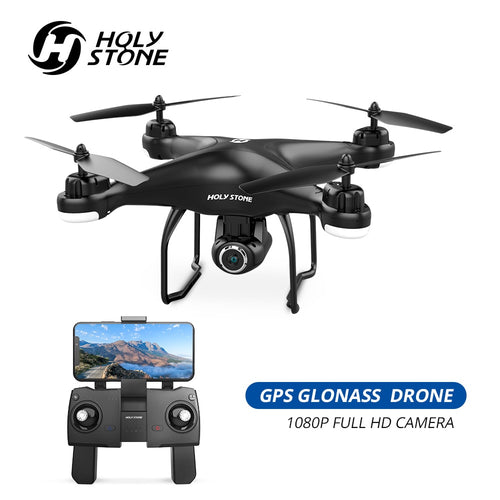 Holy Stone HS120D GPS Drone FPV 1080p HD Camera Profissional Wifi RC Drones Selfie Follow Me Quadcopter GPS Glonass Quadrocopter