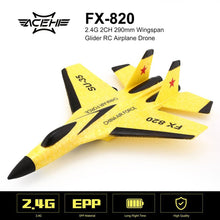 2019 OCDAY Super Cool RC Fight Fixed Wing RC drone FX-820 2.4G Remote Control Aircraft Model RC Helicopter drone Quadcopter hi