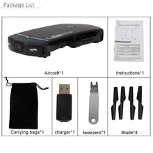 WIFI FPV HD Camera Foldable Selfie Drone RC Quadcopter Hight Hold Headless Mode RC Quadcopter Drone Gift