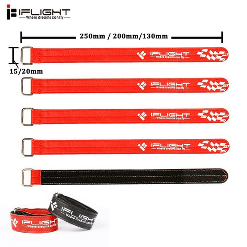 5 / 10PCS iFlight 20*200mm / 15*250mm / 20*250mm Magic Camera Lipo Battery Strap Buckle For RC Drone FPV Racing Spare Part Accs