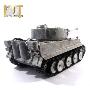 MATO 1220 100% Metal 2.4G RC Tank 1 16 German Tiger 1 Infrared Battle Recoil Barrel BB Shooting Airsoft Ready To Run VS Tamiya