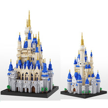 5500pcs 16061 Castle Diamond Small Building Blocks Assembling Bricks Toy Big Size Castle Model Kits Toys for Children Gift
